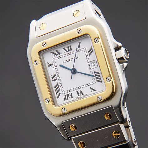 cartier automatic santos.